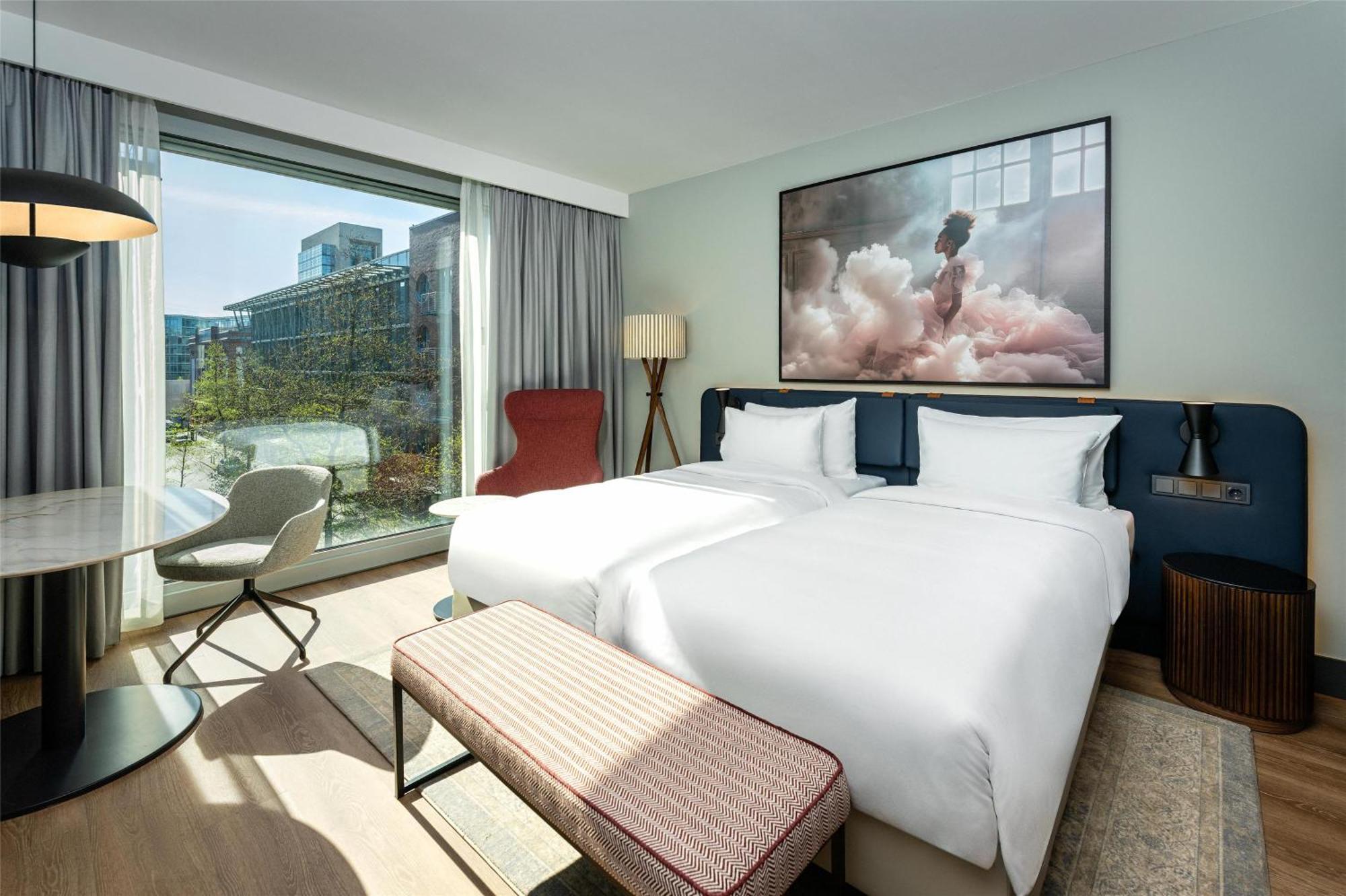 Radisson Blu Media Harbour Hotel, Duesseldorf Esterno foto