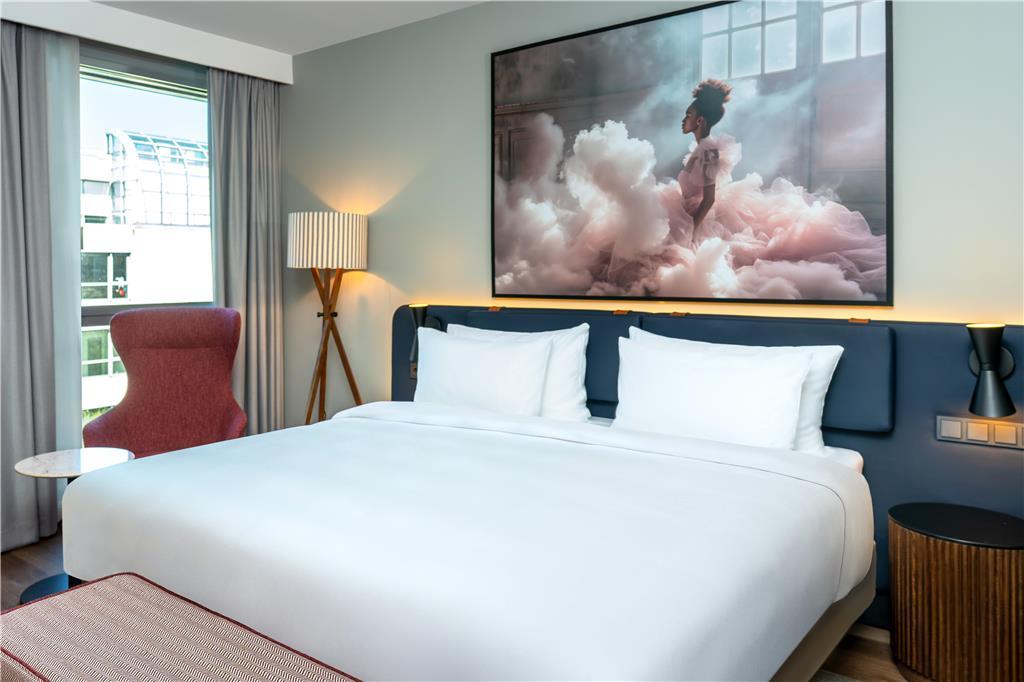 Radisson Blu Media Harbour Hotel, Duesseldorf Camera foto
